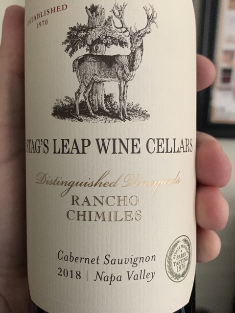 Rancho Chimiles Distinguished Vineyards Cabernet Sauvignon
