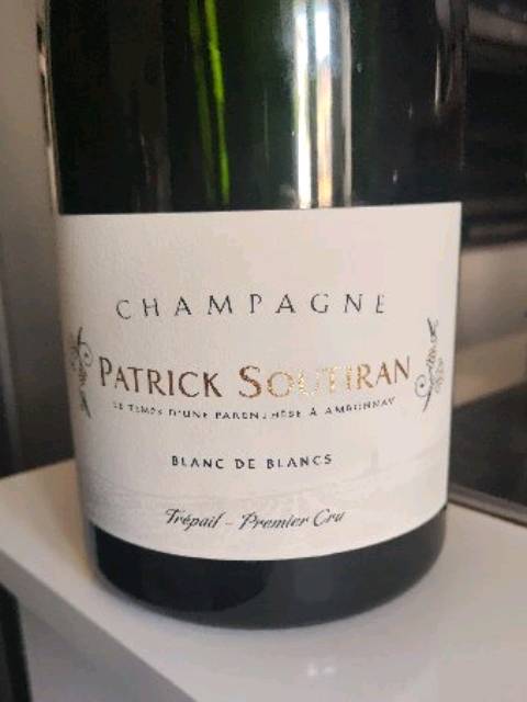 Patrick Soutiran Blanc de Blancs Brut Champagne Premier Cru