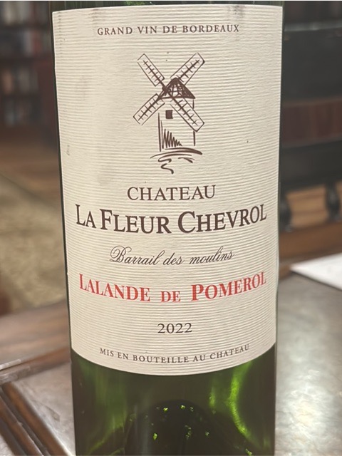 Château La Fleur Chevrol Barrail des Moulins Lalande de Pomerol
