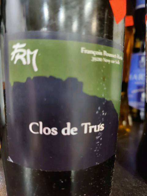 Francois Rousset-Martin Clos de Trus Savagnin | Vivino English
