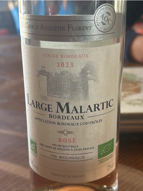 Large Malartic Bordeaux Rosé