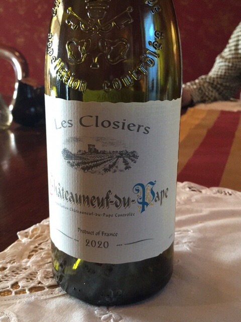Les Closiers Châteauneuf-du-Pape Blanc