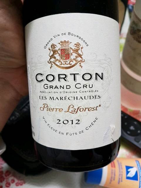Pierre Laforest Corton Grand Cru 'Les Marechaudes' | Vivino English