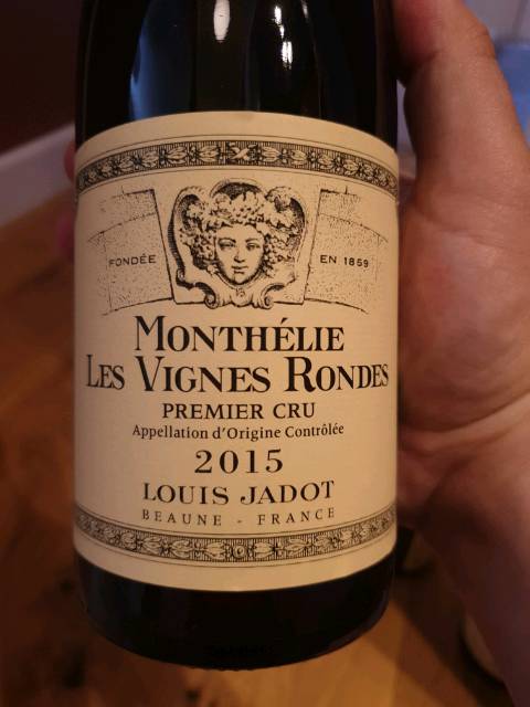 ワイン LOUIS JADOT DOMAINE DES VIEILLES VIGNES Louis Jadot Monthélie 1er Cru 'Les Vignes Rondes' | Vivino