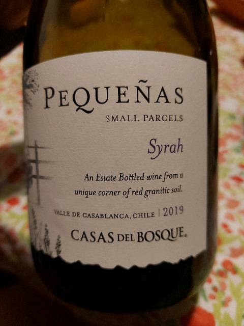 Pequeñas Small Parcels Syrah