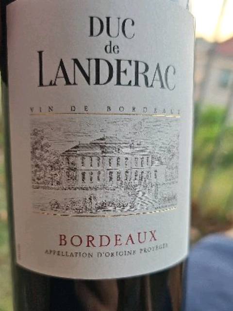 Duc de Landerac Bordeaux | Vivino 日本語