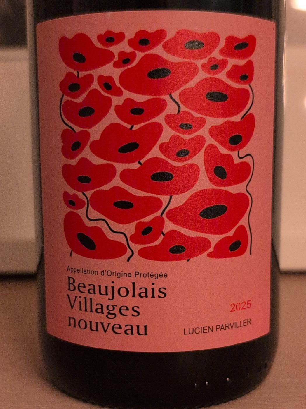 Lucien Parviller Beaujolais Villages Nouveau | Vivino English