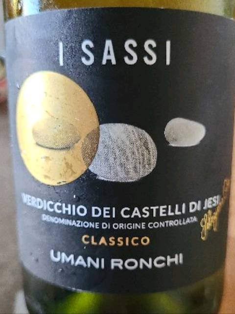 I Sassi Verdicchio dei Castelli di Jesi Classico