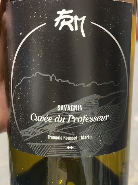 Francois Rousset-Martin Cuvée du Professeur Savagnin | Vivino English