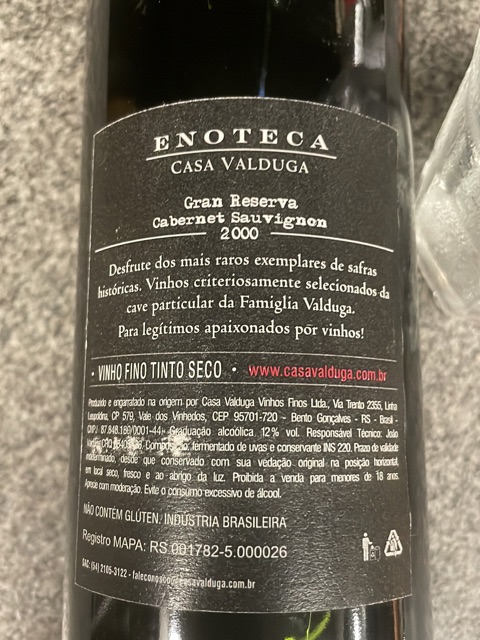 Enoteca Gran Reserva Cabernet Sauvignon