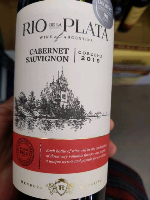 Renacer Rio de la Plata Cabernet Sauvignon Vivino English