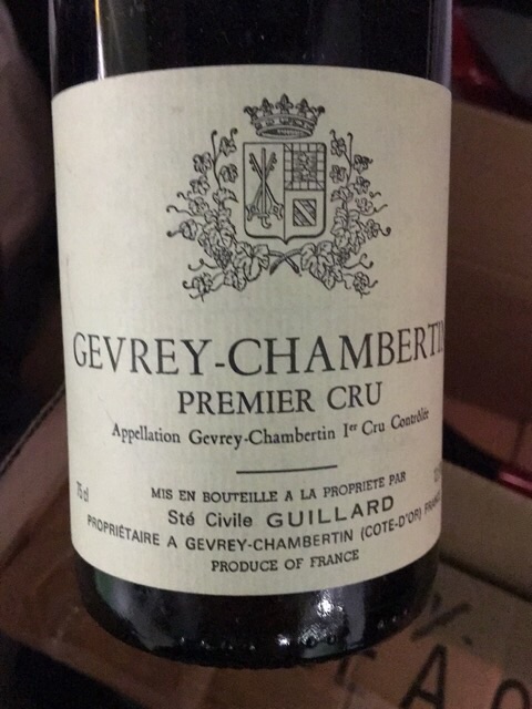 S.C. Guillard Gevrey-Chambertin Premier Cru | Vivino English
