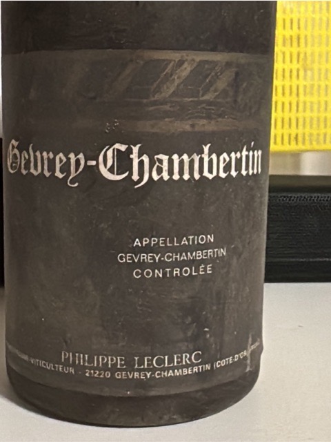 Philippe Leclerc Gevrey-Chambertin | Vivino English