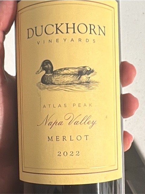 Atlas Peak Merlot