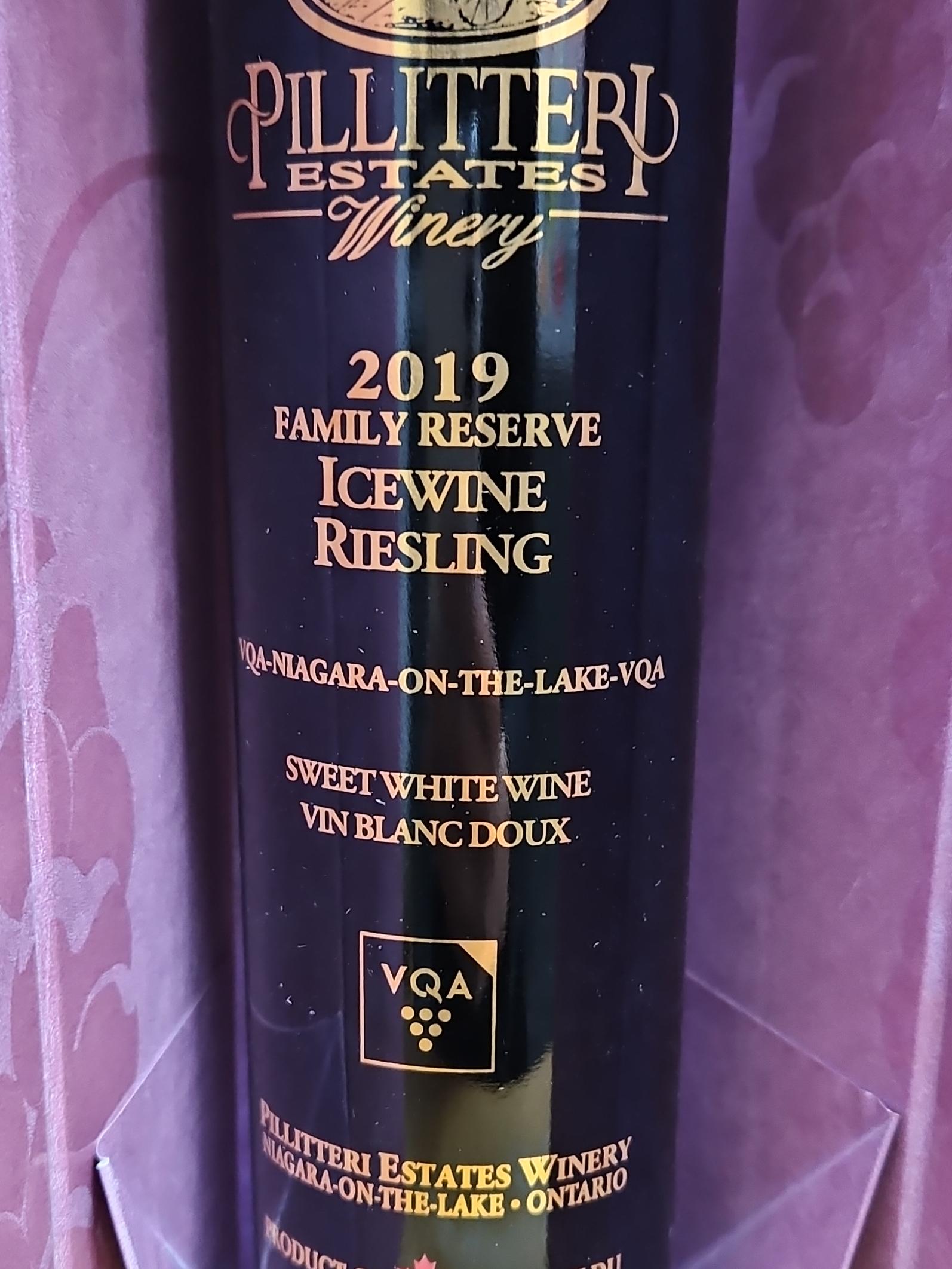 Pillitteri Estates Reserve Icewine Riesling | Vivino English