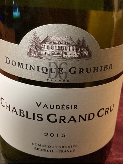 CHABLIS VAUDÉSIR 2012 グランクリュ 750ml Chablis Grand Cru Vaudésir | European Cellars