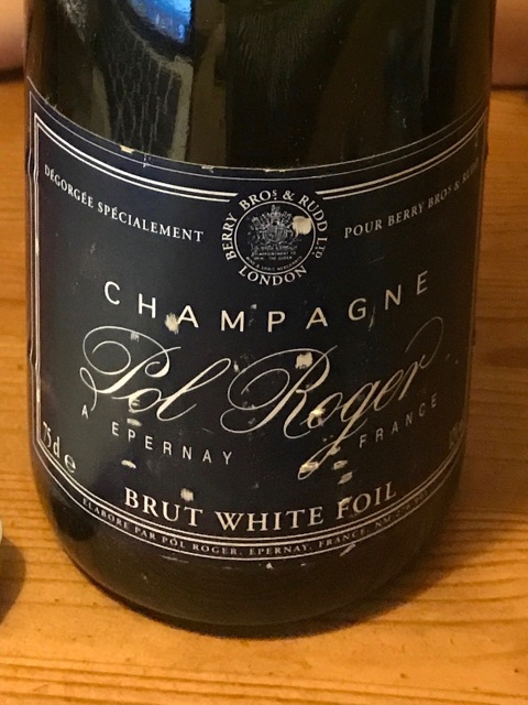 Brut White Foil Champagne