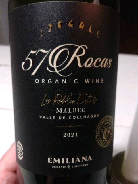 57 Rocas Les Robles Estate Malbec