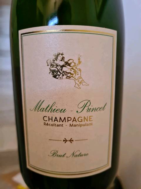 Mathieu-Princet Brut Nature Champagne Premier Cru | Vivino English