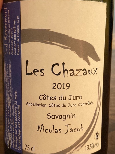 Nicolas Jacob Les Chazaux Côtes du Jura Savagnin | Vivino English