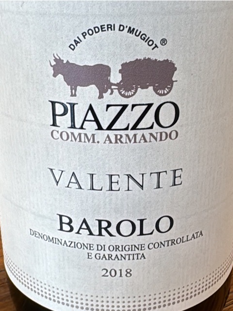 ワイン PIAZZO COMM. ARMANDO VALENTE BAROLO 2020 Armando Piazzo Valente Barolo | Vivino English