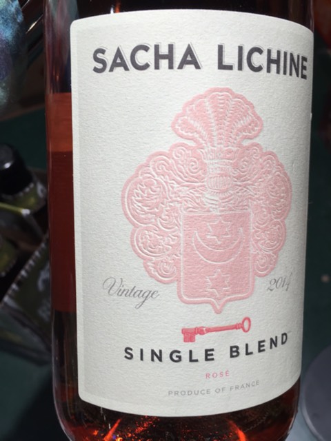 Sacha lichine single blend rose 2014