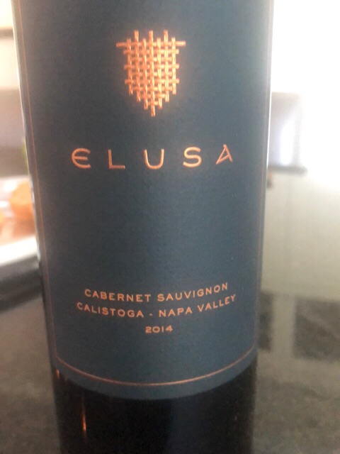 Elusa カリストガ カベルネ ソーヴィニヨン 2014 【公式通販】