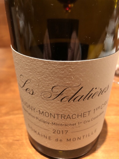 Domaine de Montille Puligny-Montrachet 1er Cru 'Les Folatières