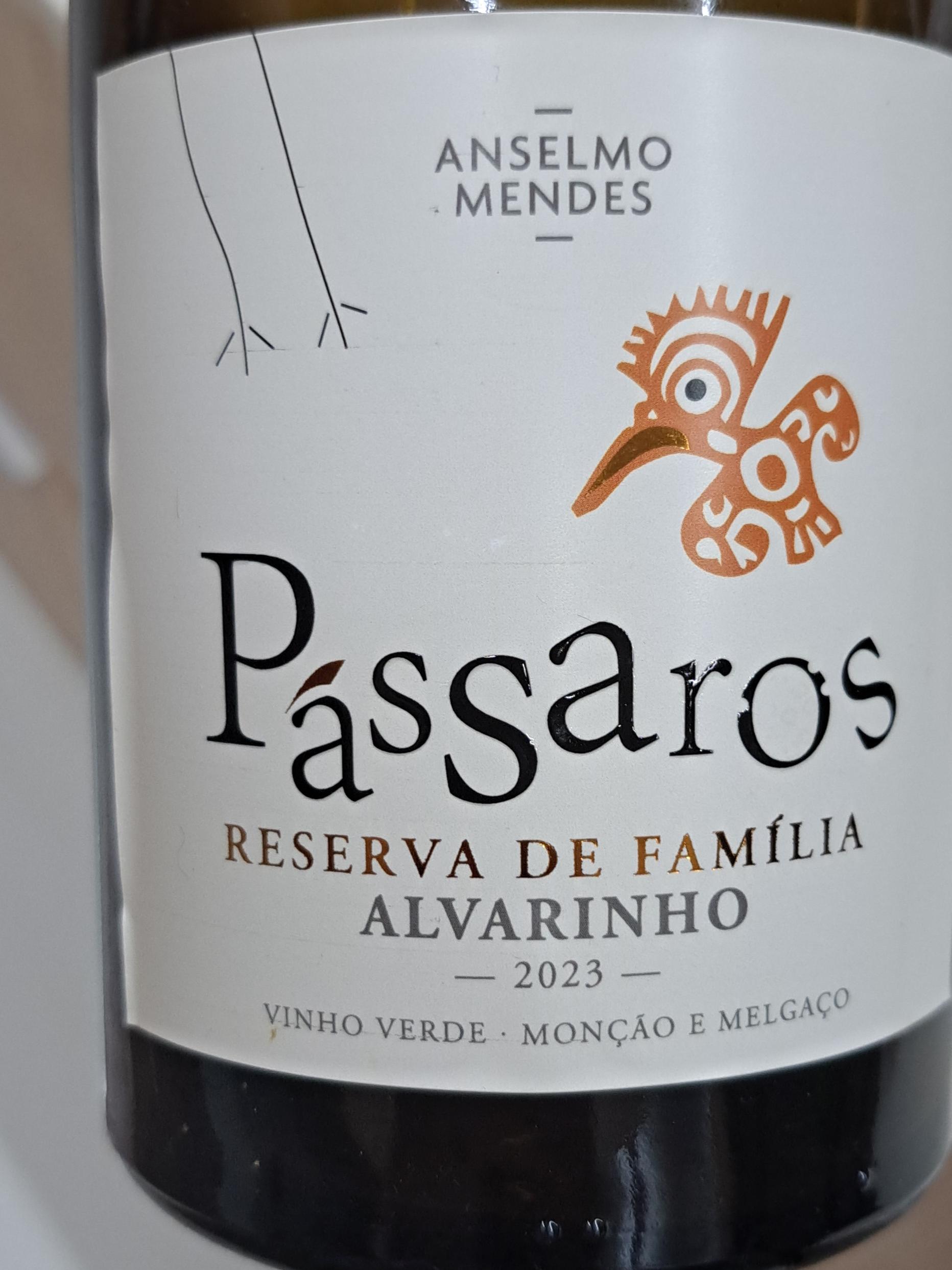 Anselmo Mendes Pássaros Reserva Alvarinho | Vivino English