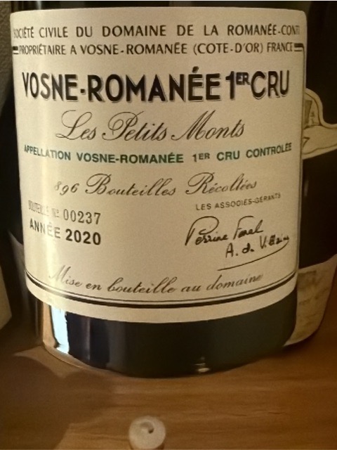 Domaine de La Romanée-Conti Vosne-Romanée 1er Cru 'Les Petits