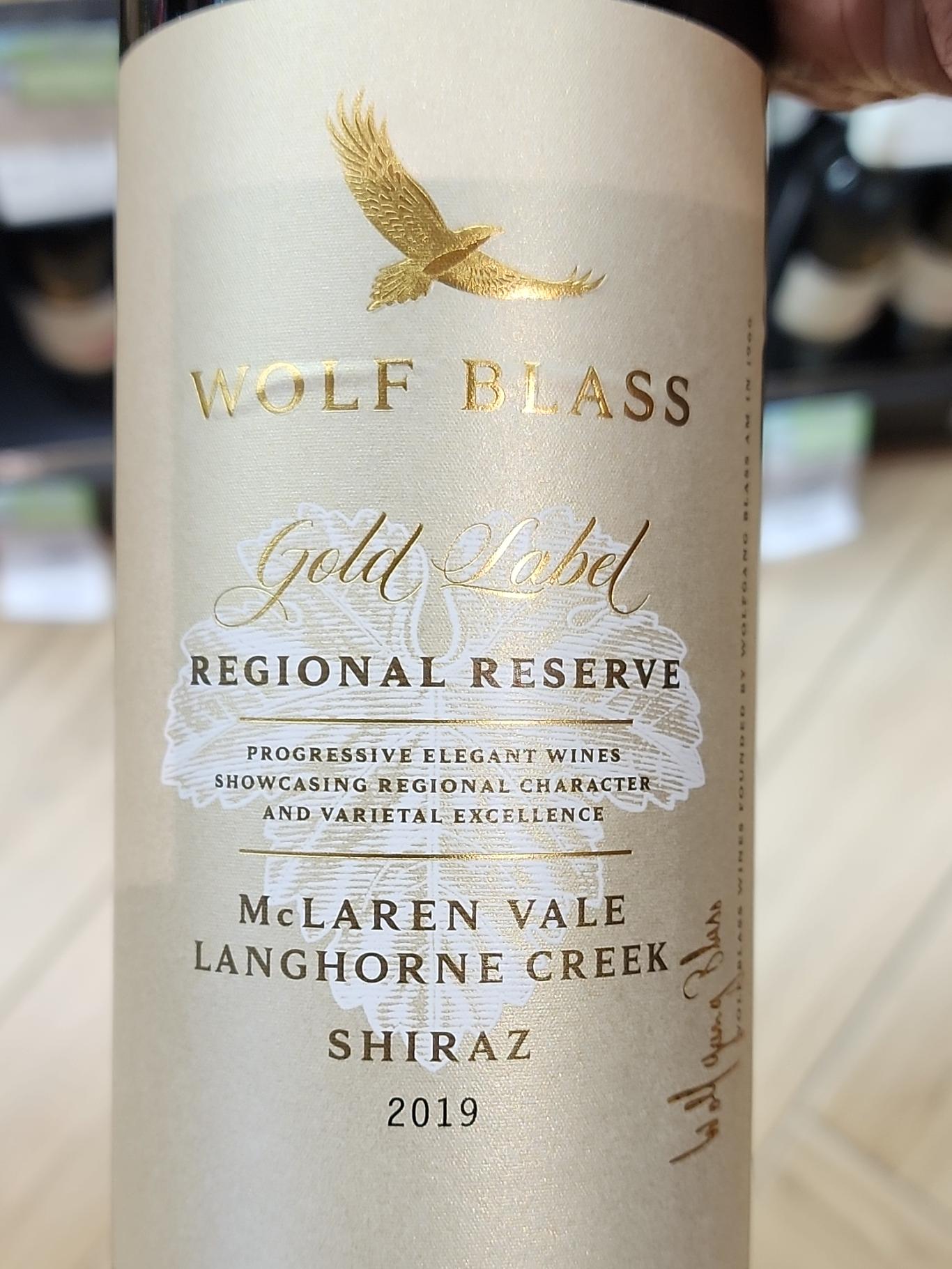 Wolf Blass Gold Label Regional Reserve Shiraz | Vivino English