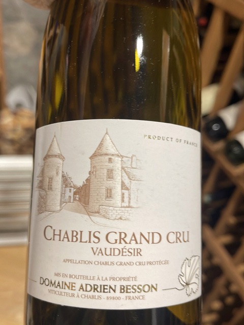 Domaine Adrien Besson Chablis Grand Cru 'Vaudésir' | Vivino US