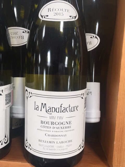 Chardonnay Bourgogne Côtes d'Auxerre