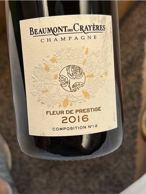 Champagne Beaumont des Crayeres Fleur de Prestige Composition N0