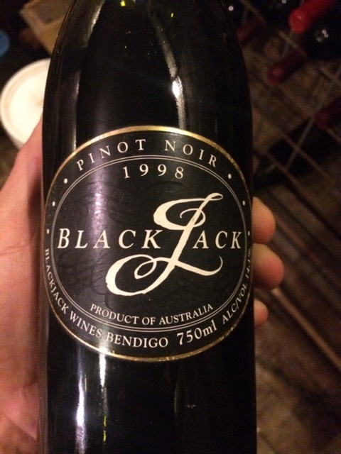 Blackjack winery bendigo