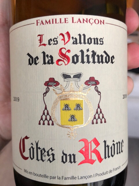 Domaine De La Solitude Famille Lancon Les Vallons De La Solitude Cotes Du Rhone Vivino