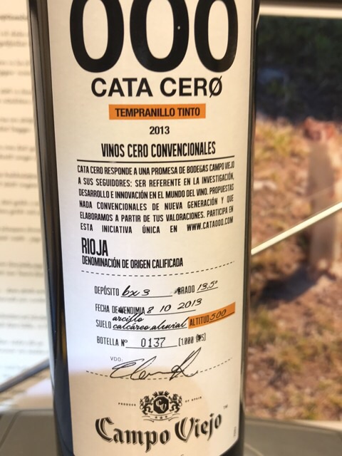 Cata Cerø Tempranillo Tinto