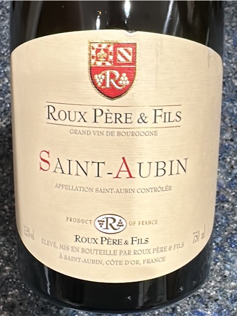 Roux Père & Fils Saint-Aubin | Vivino English