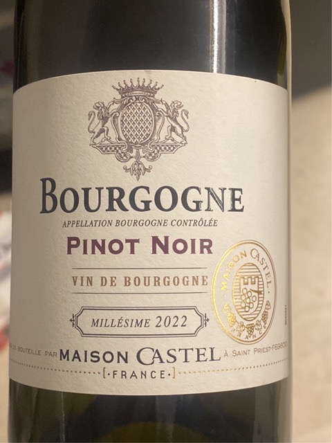 Maison Castel Bourgogne Pinot Noir | Vivino Español