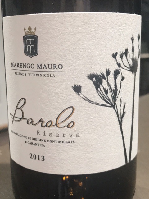な*つ様 Marrone Barolo 2019&2017 Riserva Bu Marengo Mauro Barolo