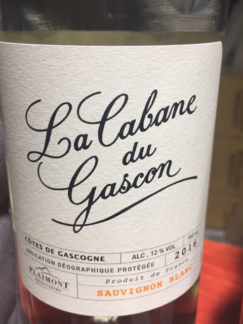 La Cabane du Gascon Sauvignon Blanc Côtes de Gascogne