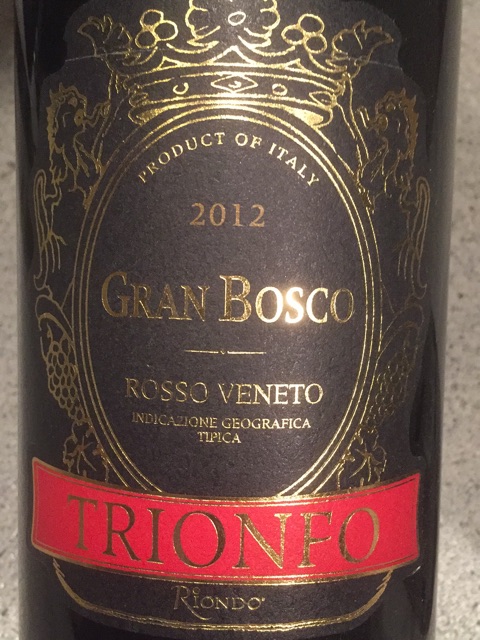 Trionfo Gran Bosco Rosso Veneto | Vivino US