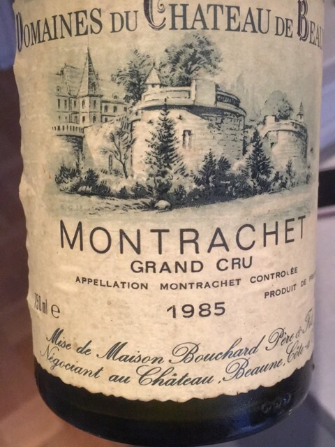 Domaines du Chateau de Beaune Montrachet Grand Cru