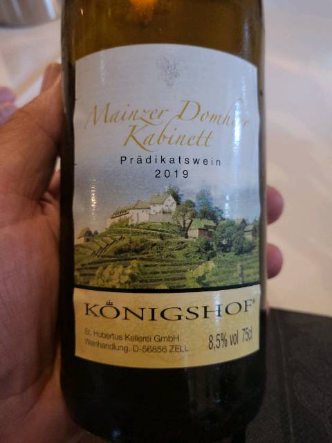 ワイン Mainzer Domherr Kabinett 1991 Mainzer Domherr Kabinett 1991の通販 by tonyliliy's shop｜ラクマ