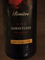 Hechtsheim Rosière Dornfelder Halbtrocken