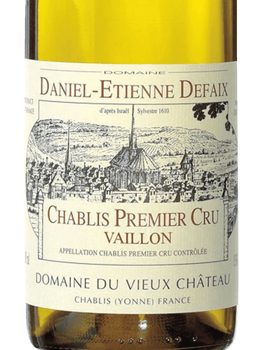 ダニエル・エティエンヌ・ドゥフェ　シャブリ　白ワイン Dom. Daniel Etienne Defaix Chablis Vieilles | Vinica 無料の