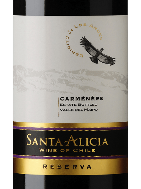 ワイン Santa Alicia Carmenere Reserva 750ml Santa Alicia Carmenere Red Wine 750ml – Vinosylicores.com