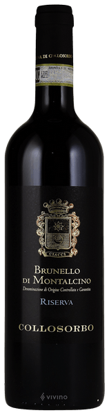 Collosorbo Brunello di Montalcino Riserva