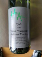 Hery Andreas Grauer Burgunder Kabinett Trocken