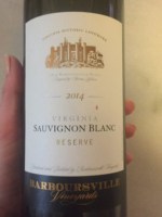 Barboursville Vineyards Sauvignon Blanc Reserve